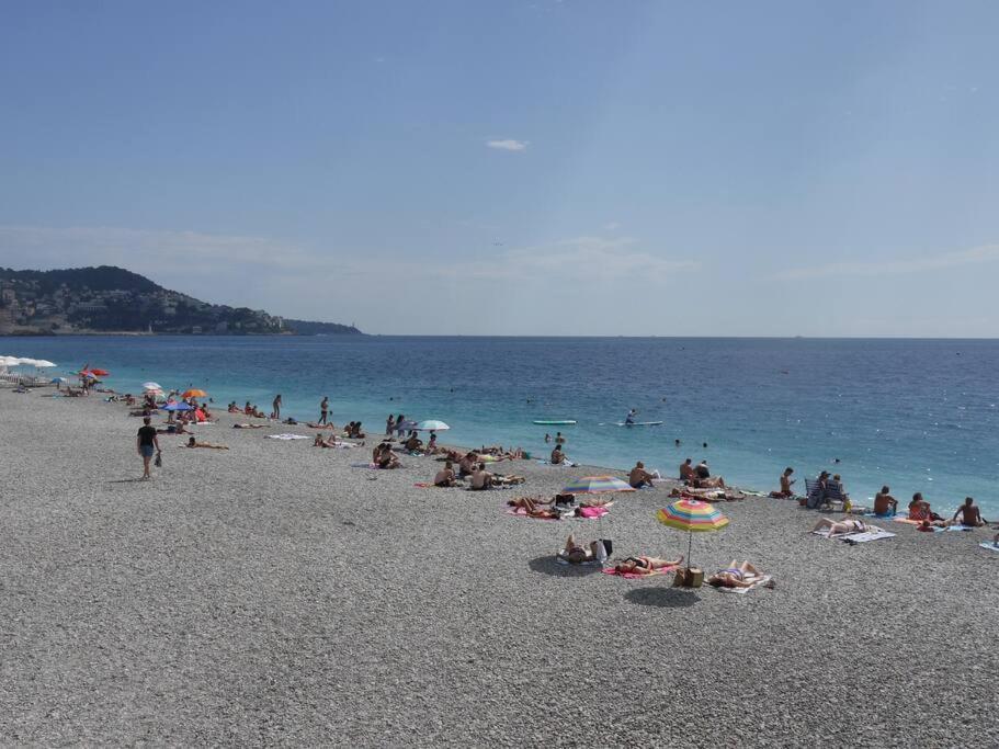 Mediterranee - Un Trois Pieces A Deux Pas De La Plage Nice Eksteriør billede