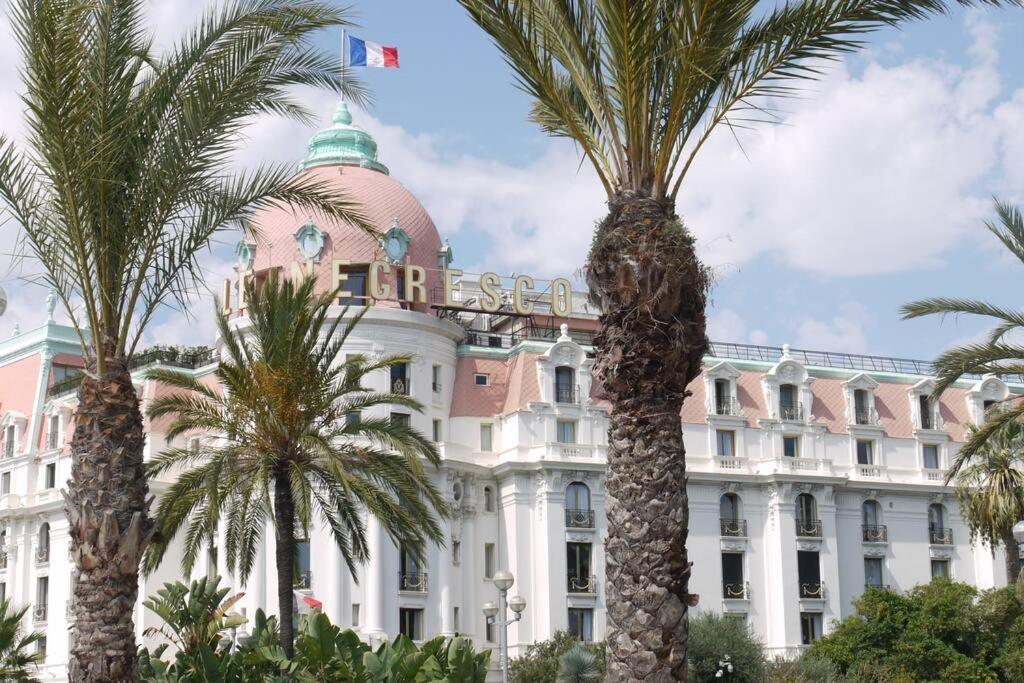 Mediterranee - Un Trois Pieces A Deux Pas De La Plage Nice Eksteriør billede
