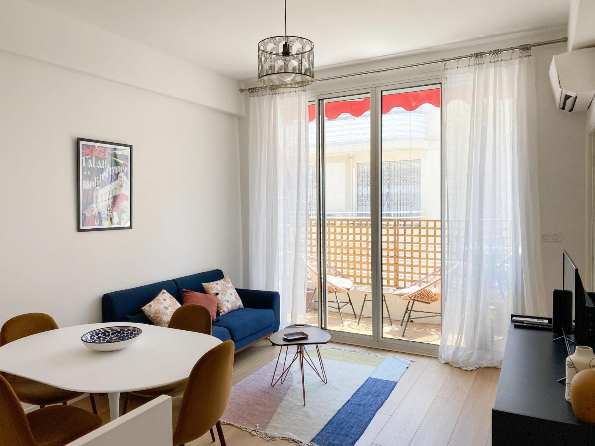 Mediterranee - Un Trois Pieces A Deux Pas De La Plage Nice Eksteriør billede